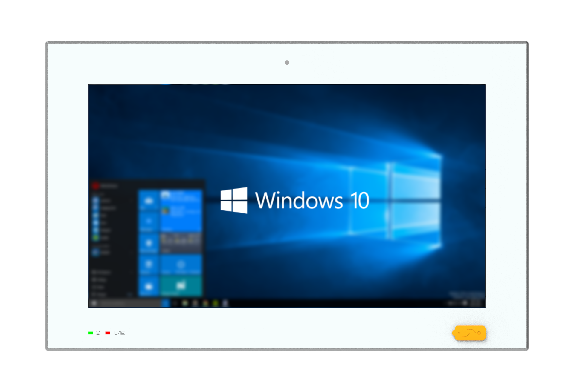 PLxxxCQ-H300DA1 工业一体机/工业平板电脑 电容触摸屏/支持海光C86-4G系列处理器